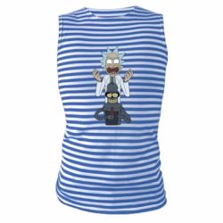 Майка-тельняшка Rick and Bender - PrintSalon