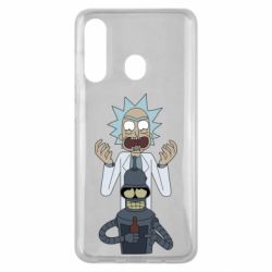 Чехол для Samsung M40 Rick and Bender - PrintSalon