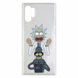Чехол для Samsung Note 10 Plus Rick and Bender