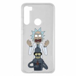 Чехол для Xiaomi Redmi Note 8 Rick and Bender - PrintSalon
