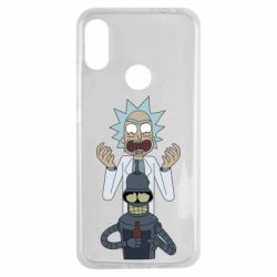 Чехол для Xiaomi Redmi Note 7 Rick and Bender - PrintSalon