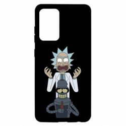 Чехол для Samsung A52 5G Rick and Bender - PrintSalon
