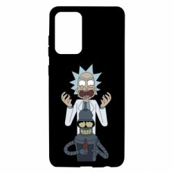 Чехол для Samsung A72 5G Rick and Bender - PrintSalon