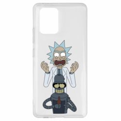 Чехол для Samsung S10 Lite Rick and Bender - PrintSalon