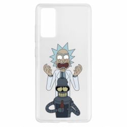 Чехол для Samsung S20 FE Rick and Bender - PrintSalon