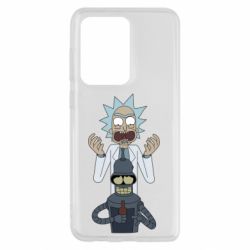Чехол для Samsung S20 Ultra Rick and Bender - PrintSalon