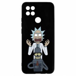 Чехол для Oppo A15s/A15 Rick and Bender - PrintSalon