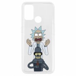 Чехол для Oppo A53/A32/A33 Rick and Bender - PrintSalon