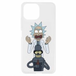 Чехол для Xiaomi Mi11 Lite Rick and Bender - PrintSalon
