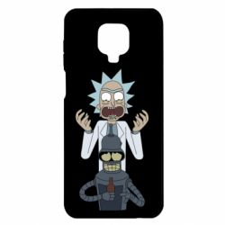 Чехол для Xiaomi Redmi Note 9S/9Pro/9Pro Max Rick and Bender - PrintSalon
