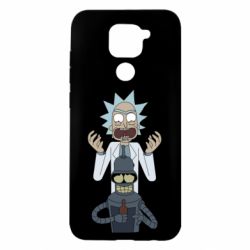 Чехол для Xiaomi Redmi Note 9/Redmi 10X Rick and Bender - PrintSalon