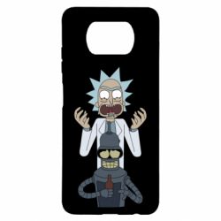 Чехол для Xiaomi Poco X3 Rick and Bender - PrintSalon