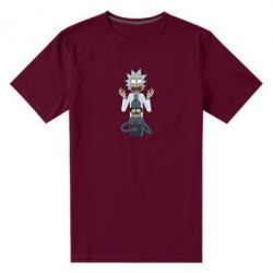 Мужская футболка премиум Rick and Bender - PrintSalon