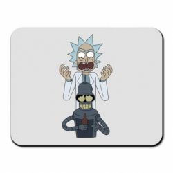 Коврик для мыши Rick and Bender - PrintSalon