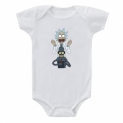 Детский бодик Rick and Bender - PrintSalon