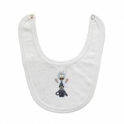 Слюнявчик  Rick and Bender - PrintSalon