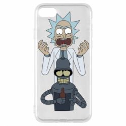 Чехол для iPhone 7 Rick and Bender - PrintSalon