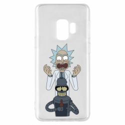 Чехол для Samsung S9 Rick and Bender - PrintSalon