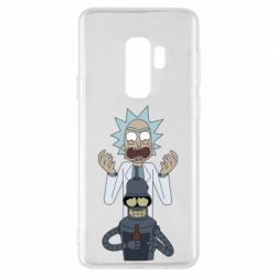 Чехол для Samsung S9+ Rick and Bender - PrintSalon