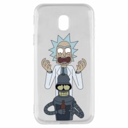 Чехол для Samsung J3 2017 Rick and Bender - PrintSalon