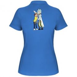 Женское поло Rick and Morti - PrintSalon