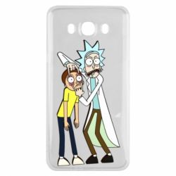 Чехол для Samsung J7 2016 Rick and Morti - PrintSalon