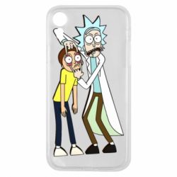 Чехол для iPhone XR Rick and Morti - PrintSalon