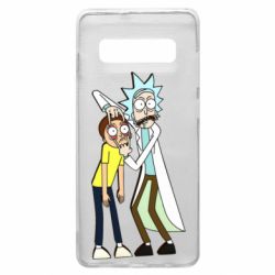 Чехол для Samsung S10+ Rick and Morti - PrintSalon