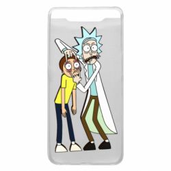 Чехол для Samsung A80 Rick and Morti - PrintSalon