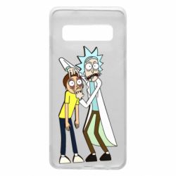 Чехол для Samsung S10 Rick and Morti - PrintSalon