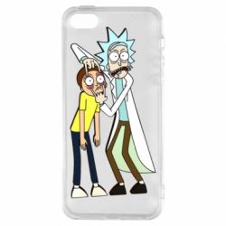 Чехол для iPhone5/5S/SE Rick and Morti - PrintSalon