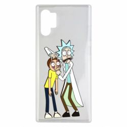 Чехол для Samsung Note 10 Plus Rick and Morti - PrintSalon