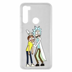 Чехол для Xiaomi Redmi Note 8 Rick and Morti - PrintSalon