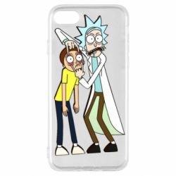 Чехол для iPhone SE 2020 Rick and Morti - PrintSalon