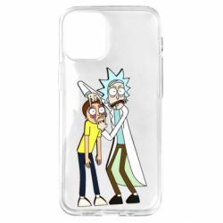 Чехол для iPhone 12 mini Rick and Morti - PrintSalon