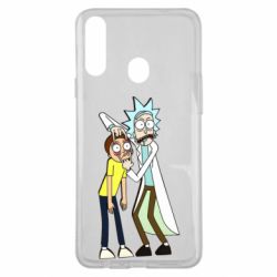 Чехол для Samsung A20s Rick and Morti - PrintSalon