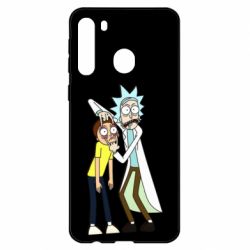 Чехол для Samsung A21 Rick and Morti - PrintSalon