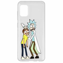 Чехол для Samsung A31 Rick and Morti - PrintSalon
