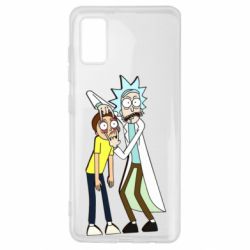 Чехол для Samsung A41 Rick and Morti - PrintSalon