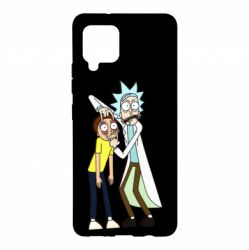 Чехол для Samsung A42 5G Rick and Morti - PrintSalon