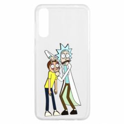 Чехол для Samsung A50 Rick and Morti - PrintSalon
