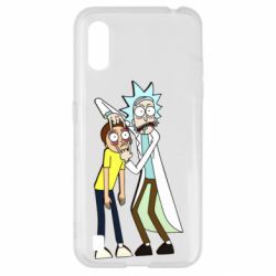 Чехол для Samsung A01/M01 Rick and Morti - PrintSalon