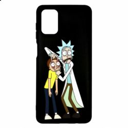 Чехол для Samsung M51 Rick and Morti - PrintSalon