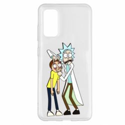 Чехол для Samsung S20 Rick and Morti - PrintSalon