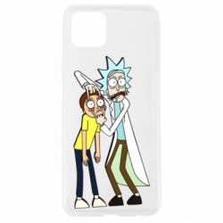 Чехол для Oppo A92s Rick and Morti - PrintSalon