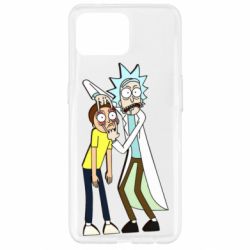 Чехол для Oppo Reno 4 Lite Rick and Morti - PrintSalon