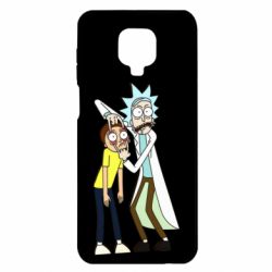 Чехол для Xiaomi Redmi Note 9S/9Pro/9Pro Max Rick and Morti - PrintSalon
