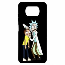 Чехол для Xiaomi Poco X3 Rick and Morti - PrintSalon