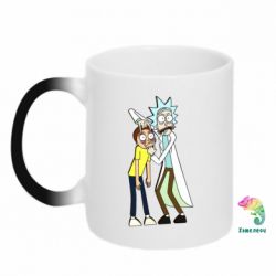 Чашка-хамелеон Rick and Morti - PrintSalon
