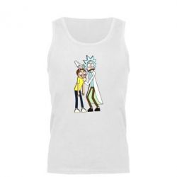 Мужская майка Rick and Morti - PrintSalon